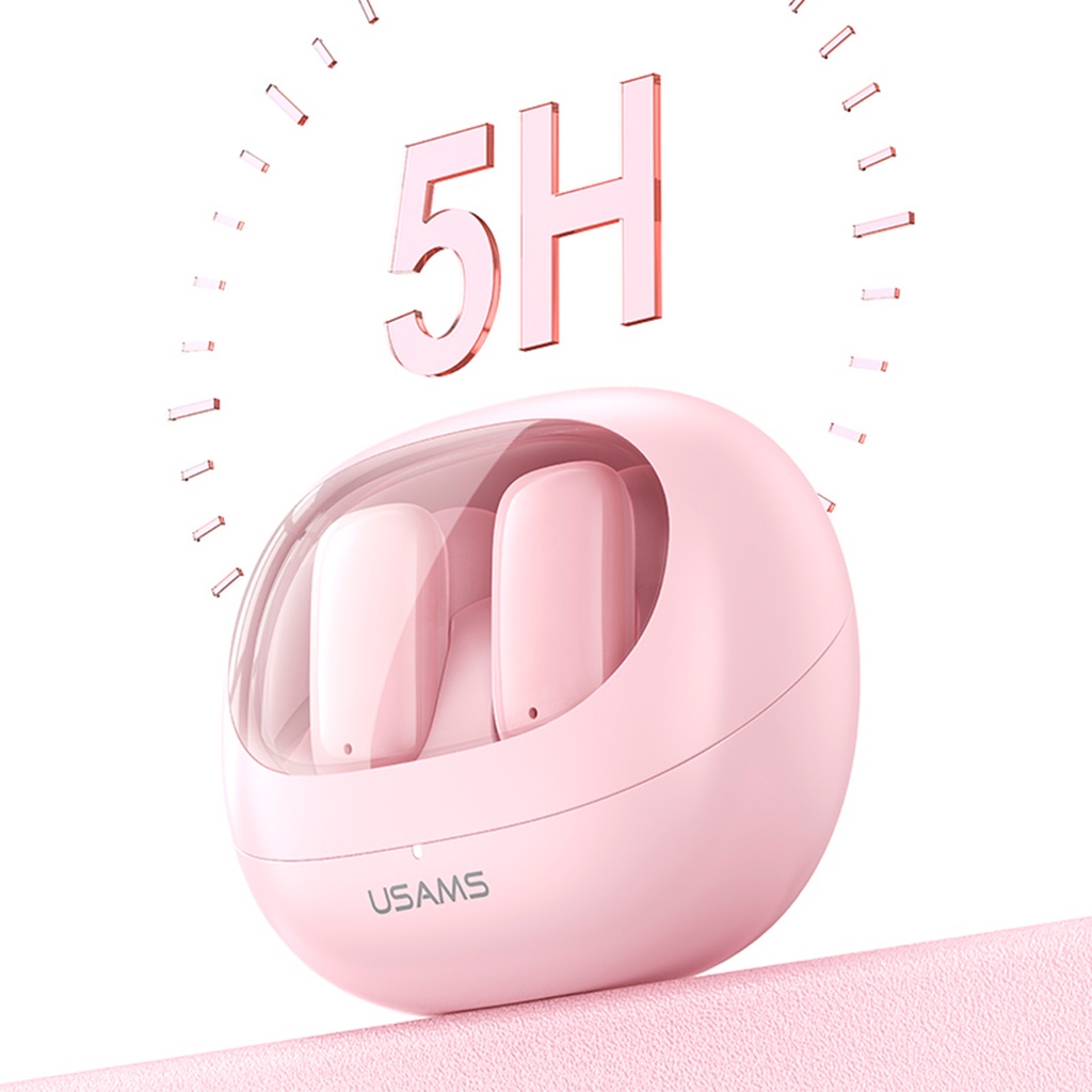 Audífono Inalámbrico TWS 5h Rosa (TD22)