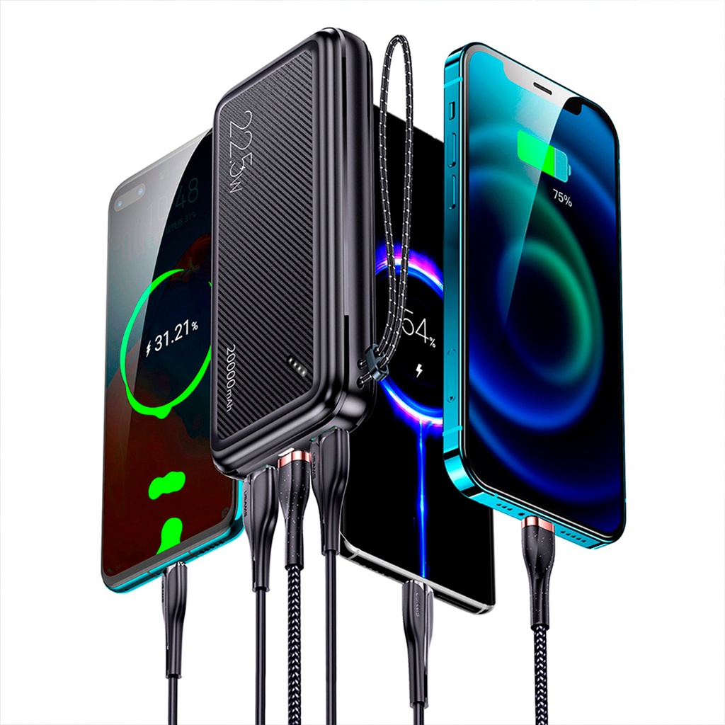 PowerBank Con Cinta 20.000 mAh Negro (US-CD168)