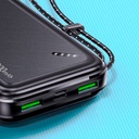 PowerBank Con Cinta 20.000 mAh Negro (US-CD168)