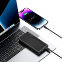 Powerbank Doble Puerto 10.000mAh Negro (US-CD205)