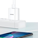 Cargador Pared T18 USB 2.1A Blanco (US-CC156)