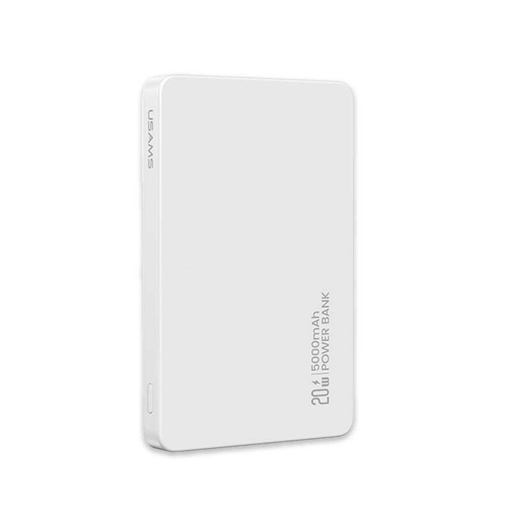 Powerbank PD 20W Magnético Carga Rápida Wireless 5000mAh Blanco (CD231)