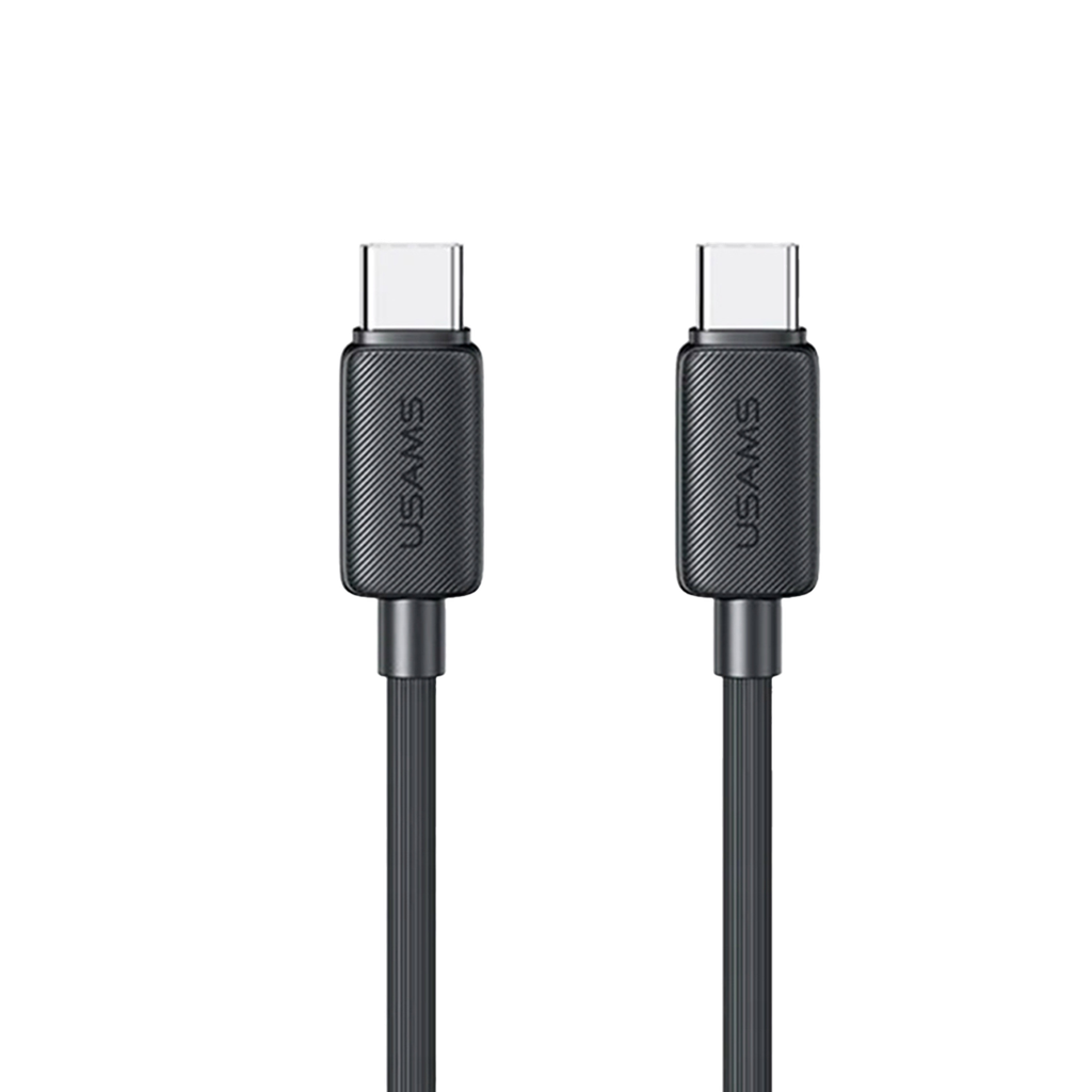 Cable KY Tipo-C a Tipo-C 60W 2m Negro (US-SJ696)