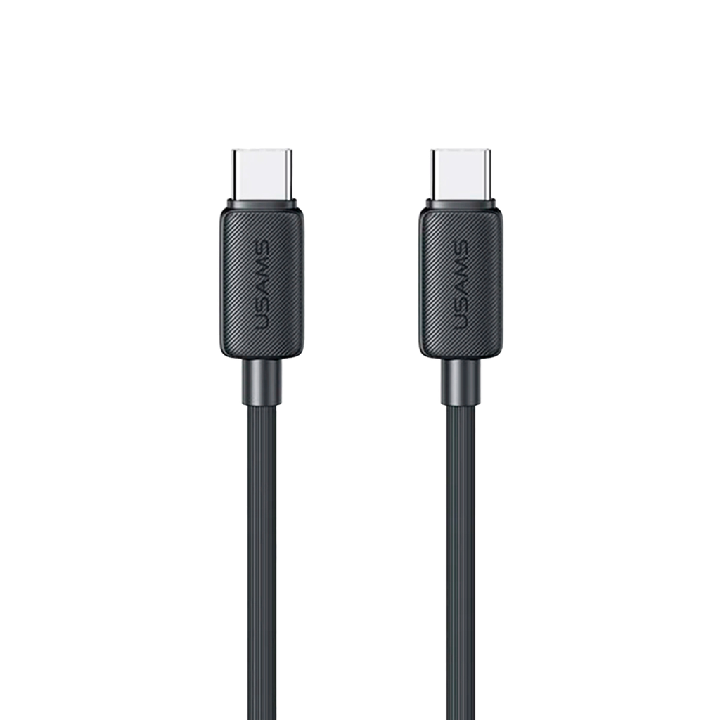 Cable KY Tipo-C a Tipo-C 60W 1m Negro (US-SJ691)