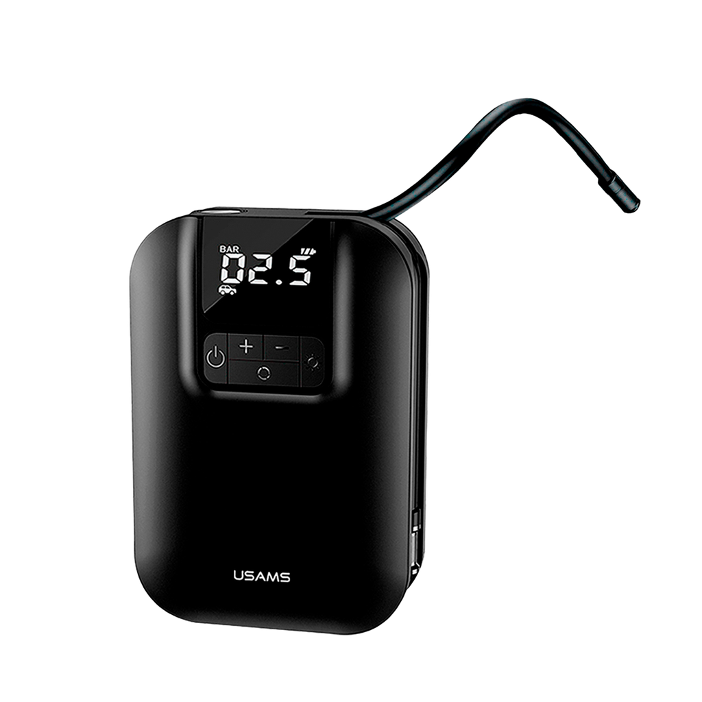 Inflador de Llantas Auto Inalámbrico Digital Negro (US-ZB215 Mini)