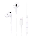 Audífono Alámbricos Lightning 1.2m Blanco (US-SJ621 EP41)