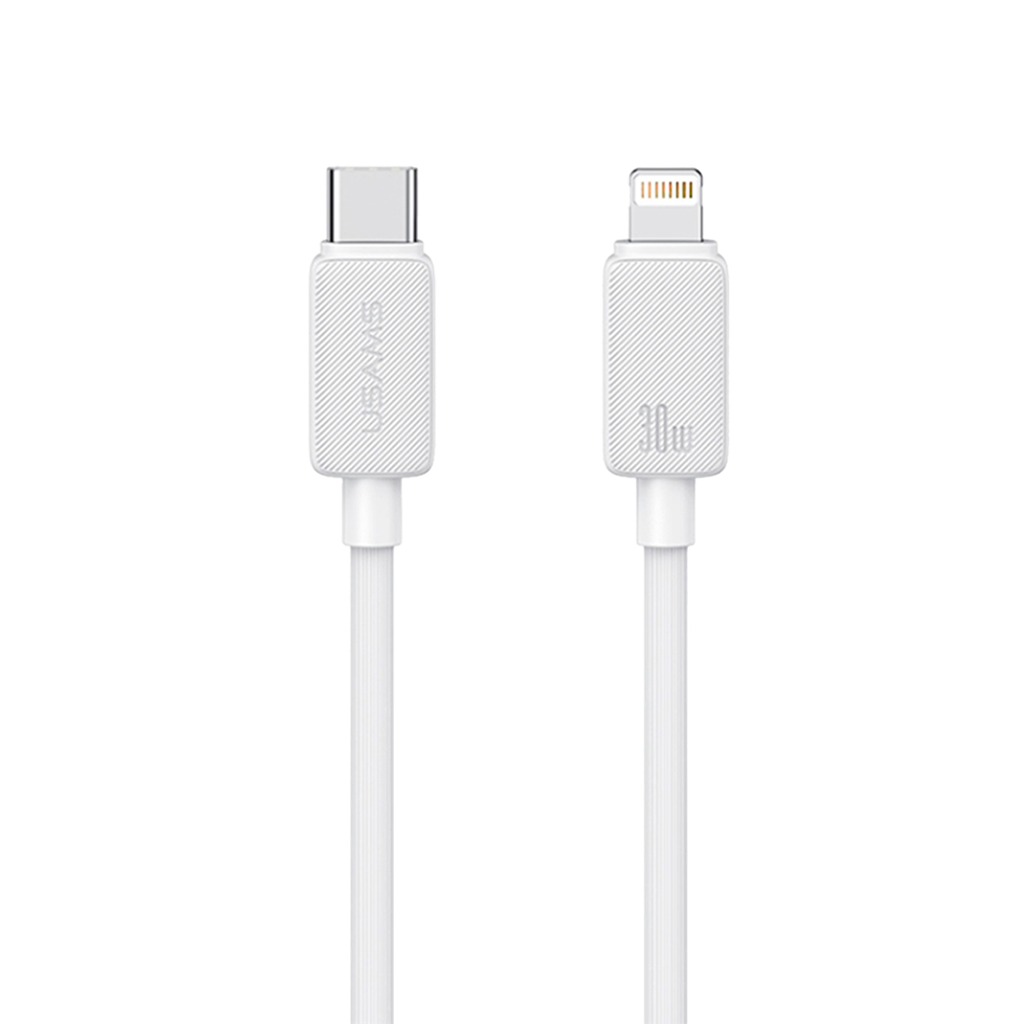 Cable KY Lightning a Tipo C 30w 2m Blanco (US-SJ697)