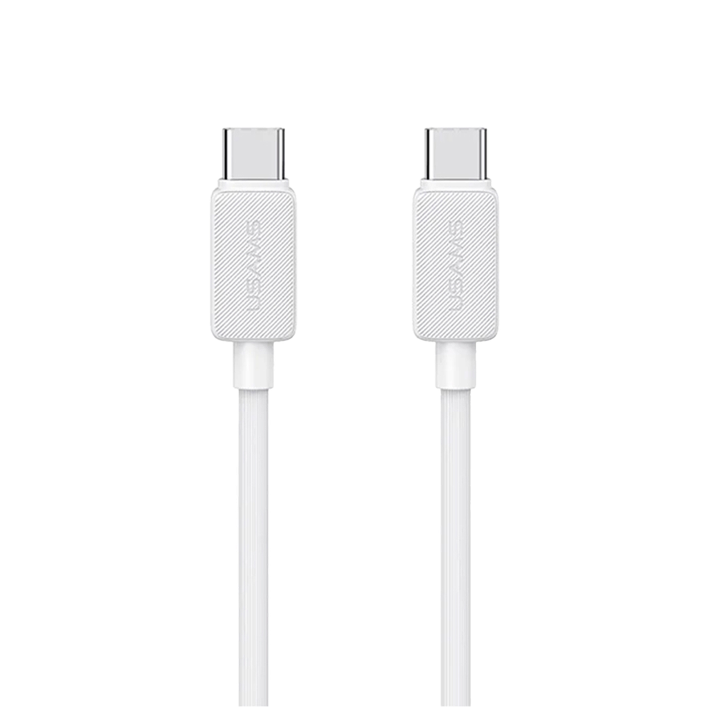 Cable KY Tipo C a Tipo C 60w 2m Blanco (US-SJ696)