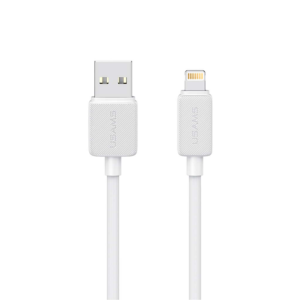 Cable KY Lightning a USB 2.4A 2m Blanco (US-SJ694)