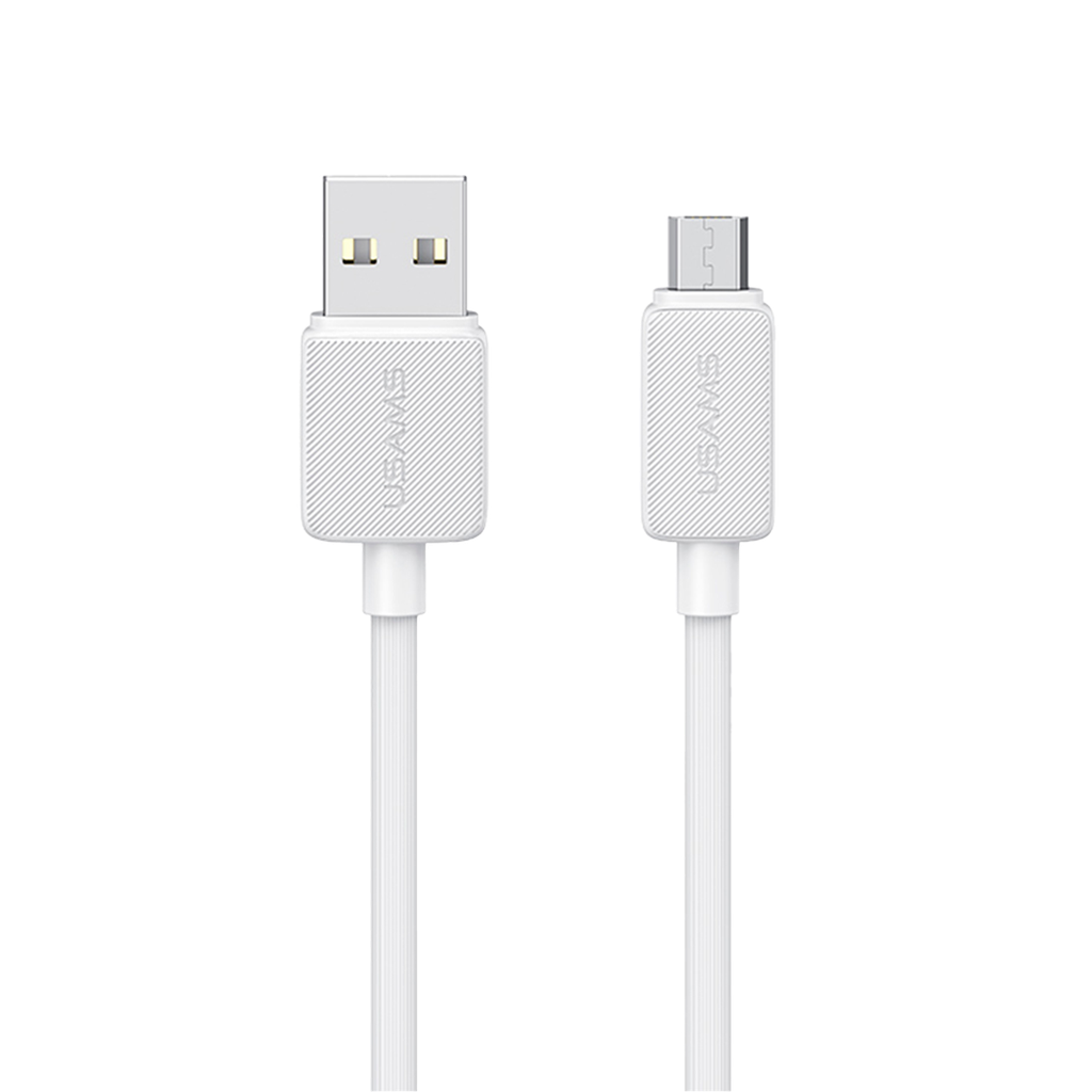 Cable KY Micro a USB 18w 1m Blanco (US-SJ690)