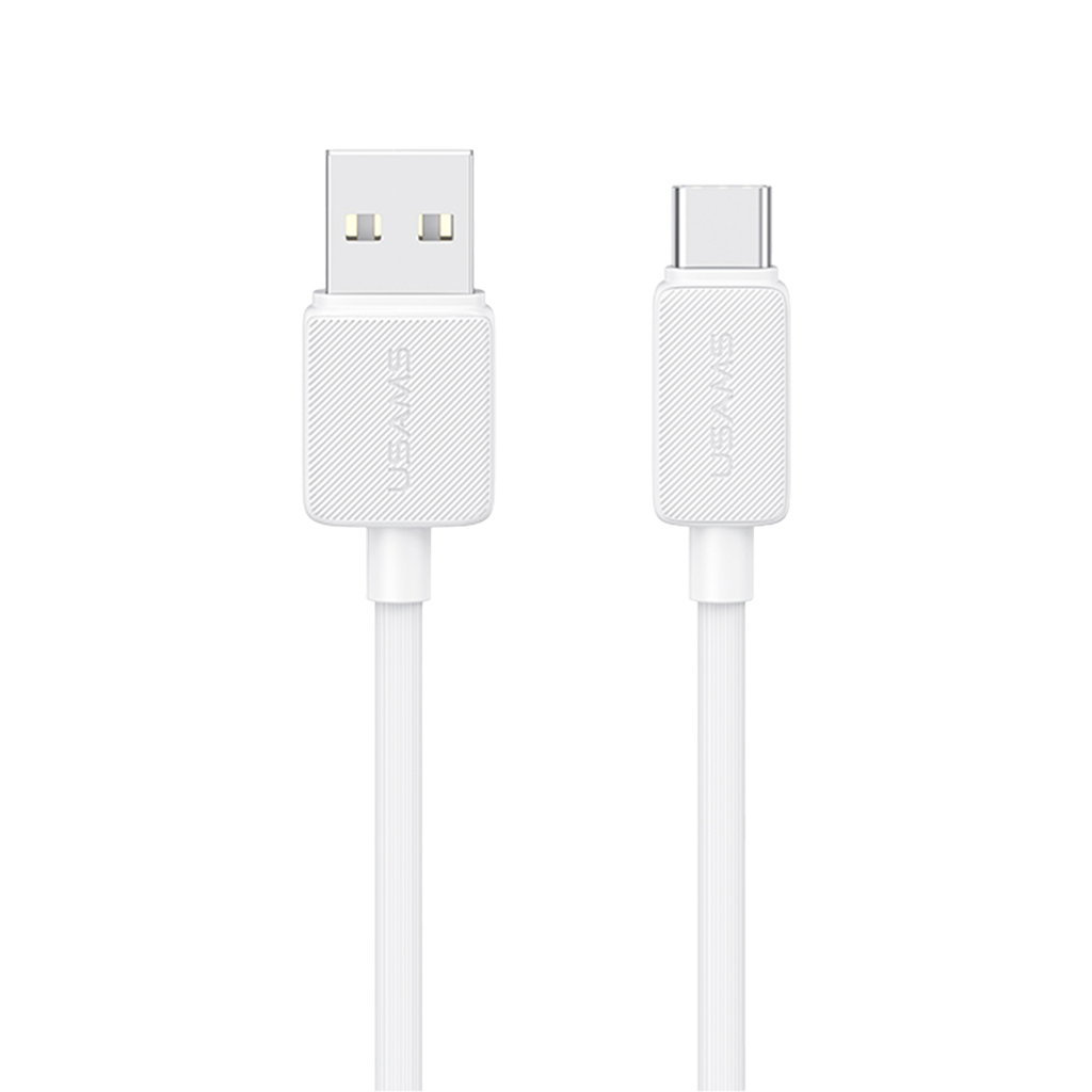 Cable KY Tipo C a USB 3A 1m Blanco (USSJ688)