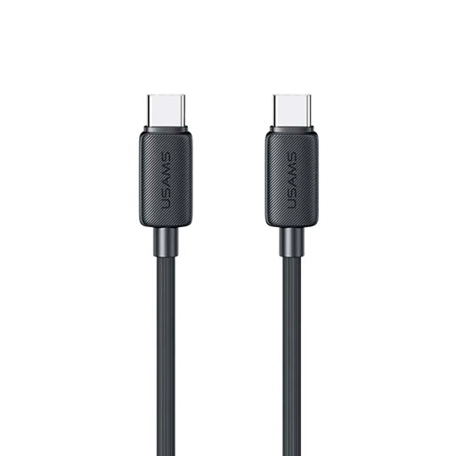 Cable KY Tipo-C a Tipo-C 60W 1m Negro (US-SJ691)