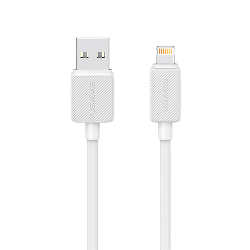 Cable KY Lightning a USB 2.4A 1m Blanco (US-SJ689)