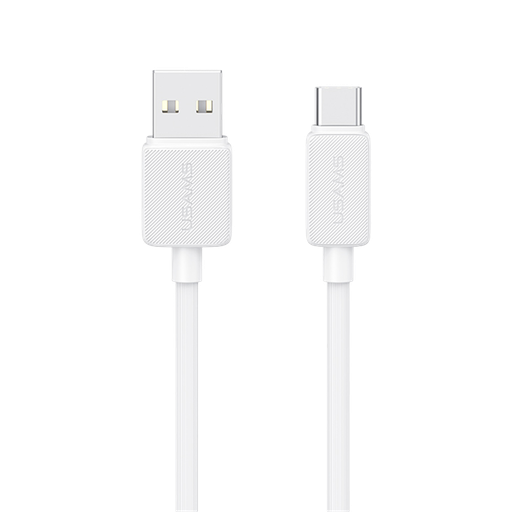 Cable KY Tipo C a USB 3A 1m Blanco (USSJ688)